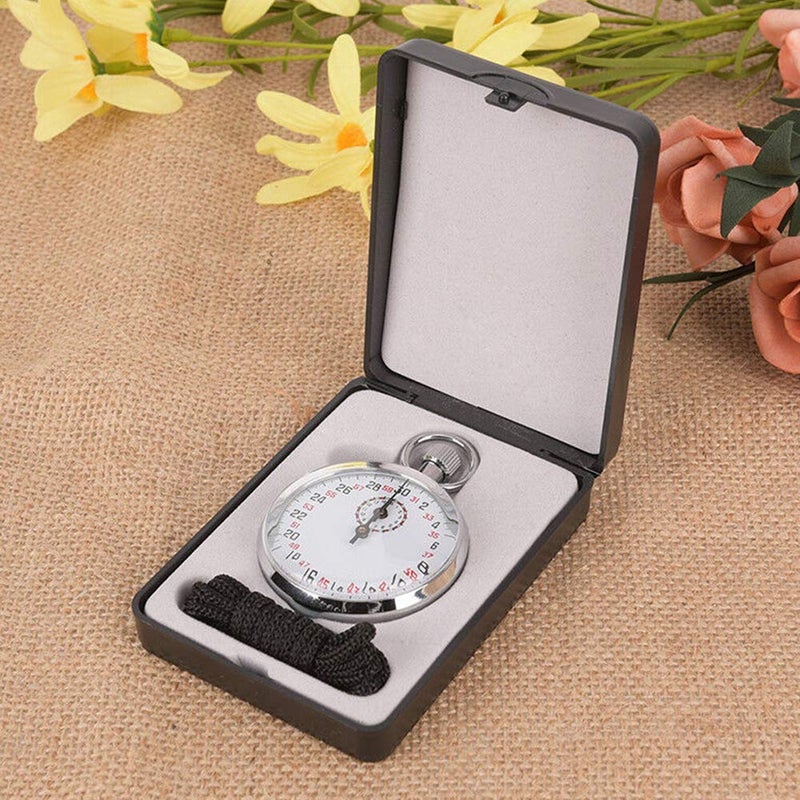 zhinan Mechanical Stop Watch, Digital Sports Stopwatch Timer, SXJ504 Sports Stopwatch Timer with Storage Box for Sports Referee Count Timer, Handheld Sports Chronograph for Sports Coaches Fitness - Image 4